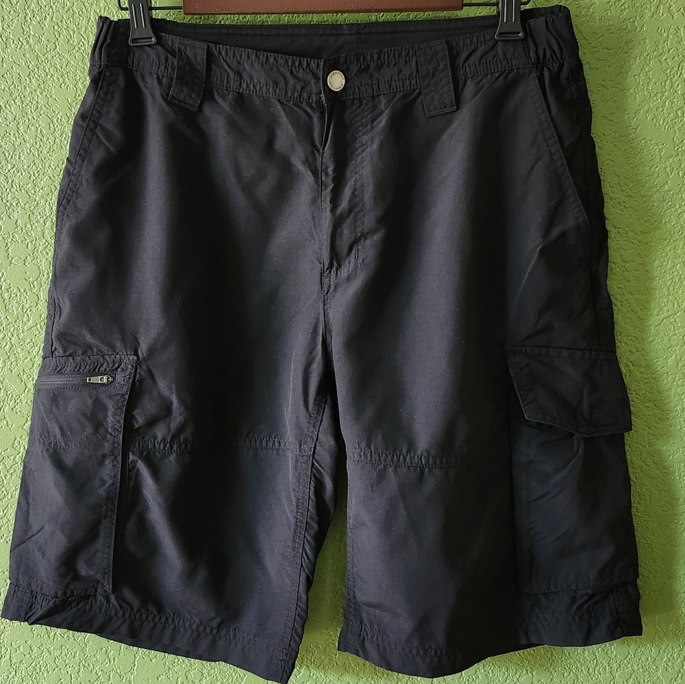 Columbia Men's Dark Cargo Shorts 34x12